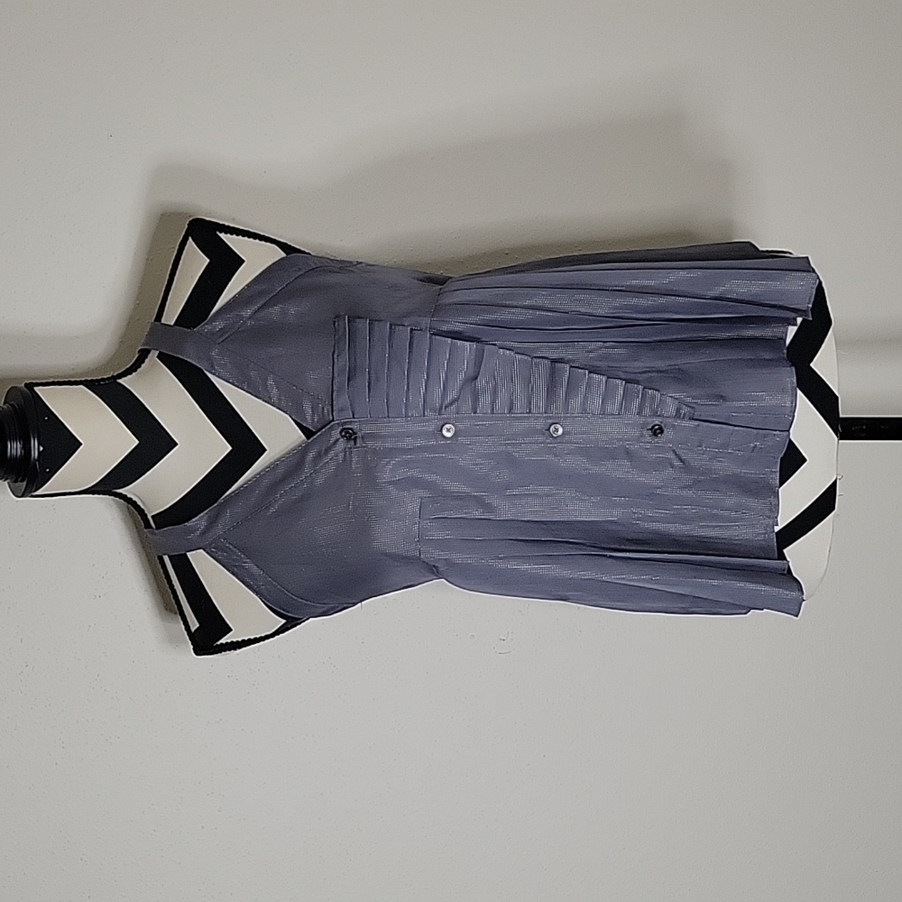 💥 Marc Jacob's lavender purple metallic babydoll top 2 xs